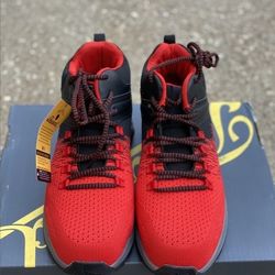 ✨️✨️New W TAG!✨️✨️Thorogood AST Mid Work Shoes Red 1763 Men's  Size 9.5 W