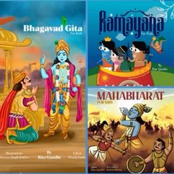 Bhagavad Gita, Ramayana, Mahabharat For Kids 