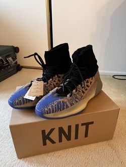 Yeezy Basketball Knit- Slate Azure