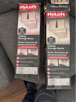 Ceiling storage racks