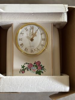 A Clock Fine Porcelain Collection Limited Edition Brand New Is In The Box, I Have 2 Of Them 