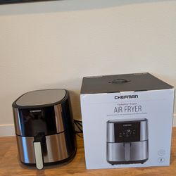 Brand New Chefman 8QT Air Fryer, Never used