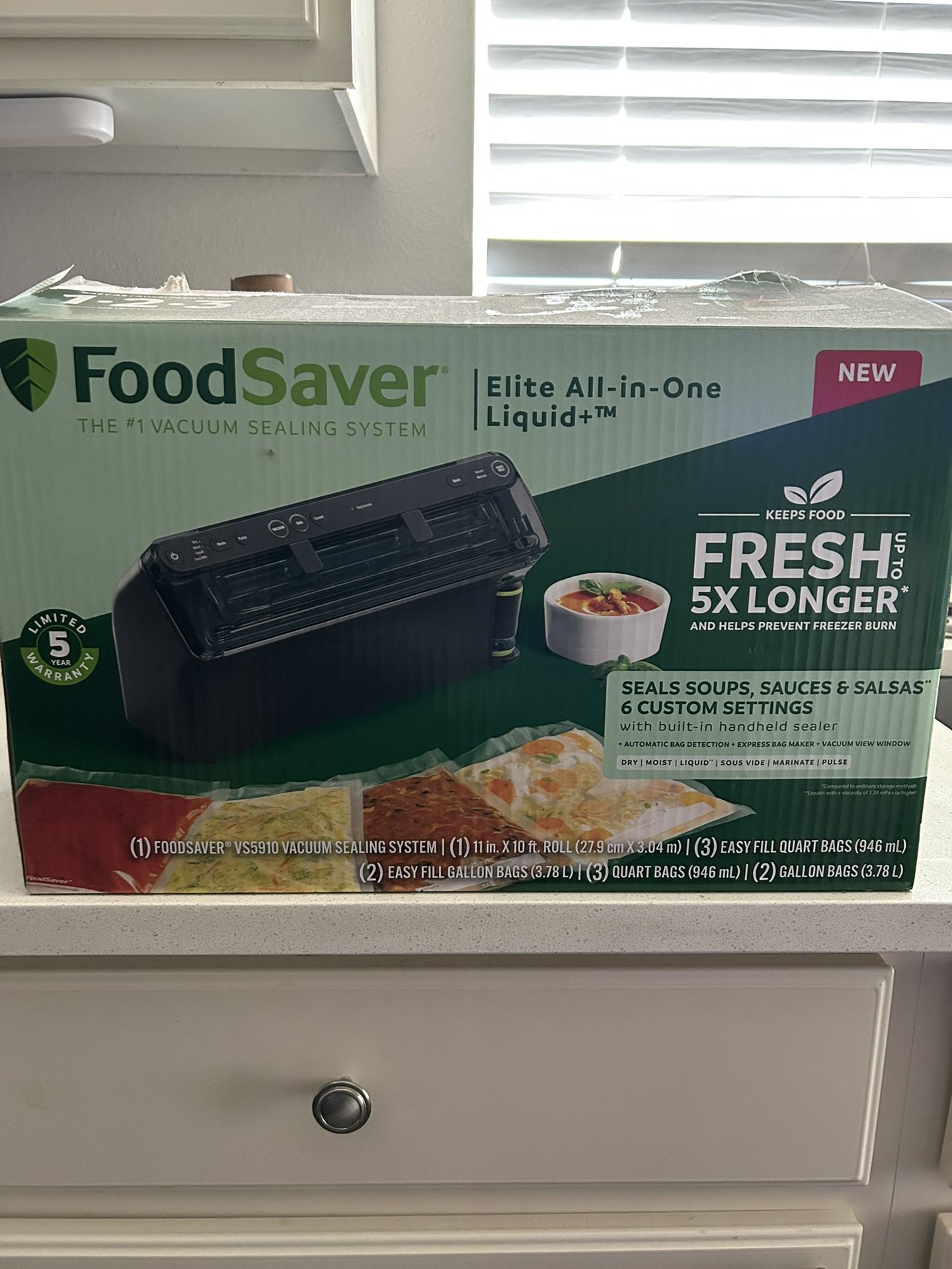 Food Saver Elite All In One Liquid+