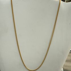 24kt .9999 Pure Gold Cuban Links Gold Chain 18 Inches