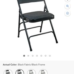 Metal Folding Chair With Padding