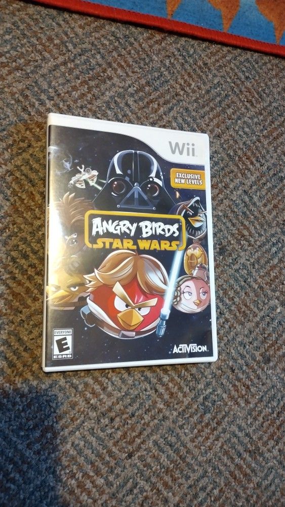 Angry Birds Star Wars Nintendo Wii video game