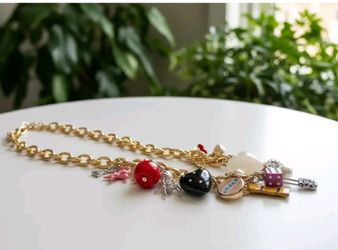 Coach Necklace Rare Charms 