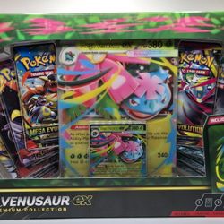 Pokemon TCG Mega Evolutions Mega Venusaur ex Premium Collection