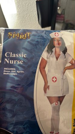 Classic Nurse Costume Plus Size 18-20