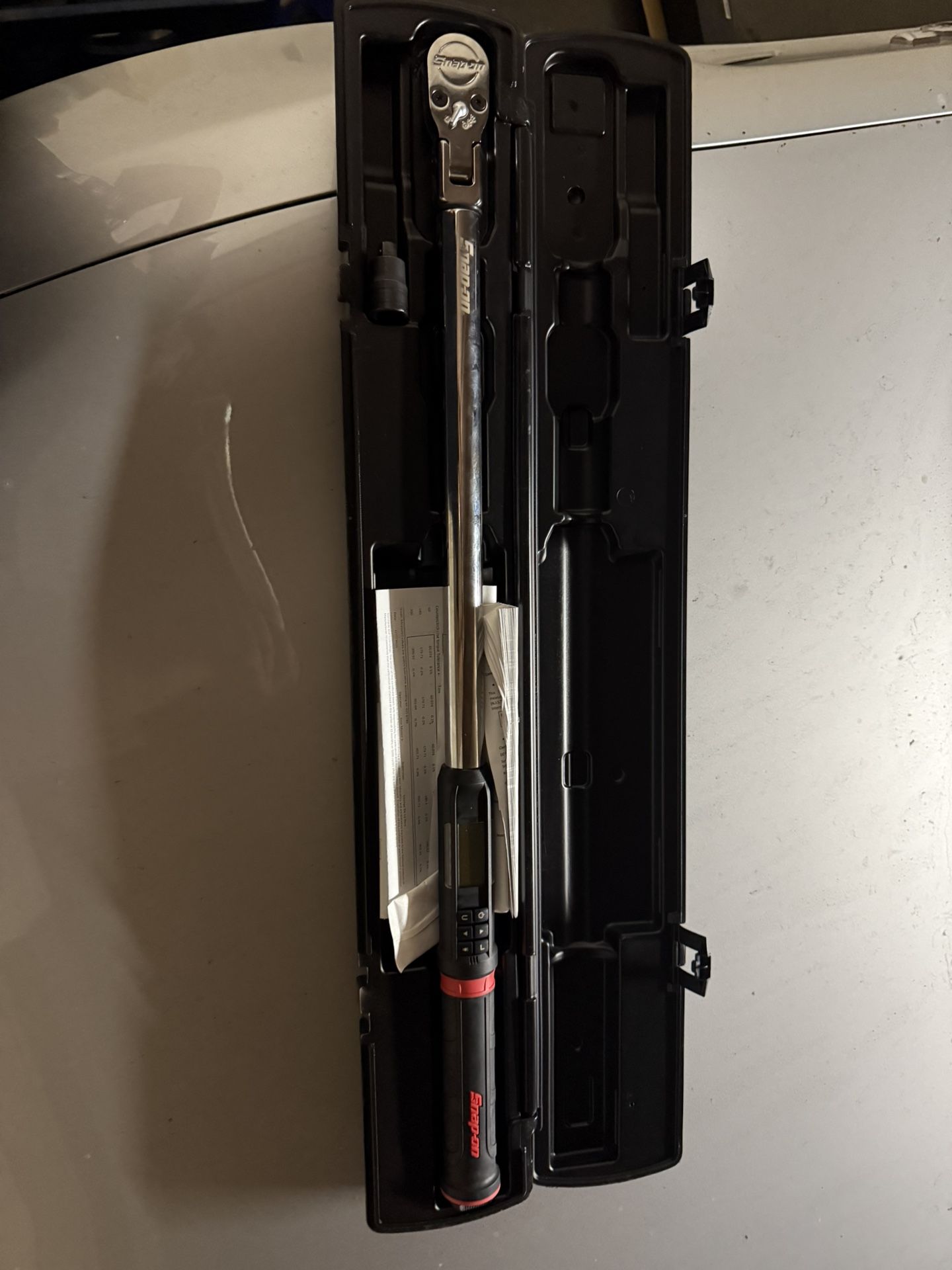 1/2" Drive Snap-on® TechAngle® Flex-Head Torque Wrenches (12.5–250 ft-lb) 