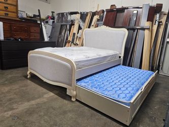 Full bed and twin trundle