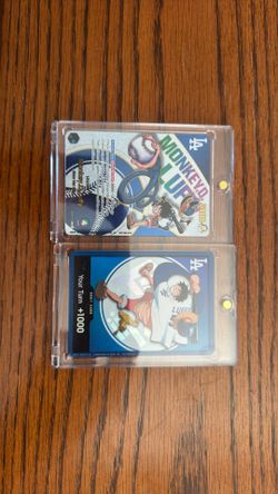 LA Dodger Monkey D. Luffy promo cards 2025/2026