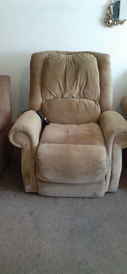 These recliners are in good condition. One is electric and other is manual