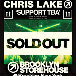 Chris Lake Brooklyn Storehouse Album Release 1 Ticket July 12th 2025
