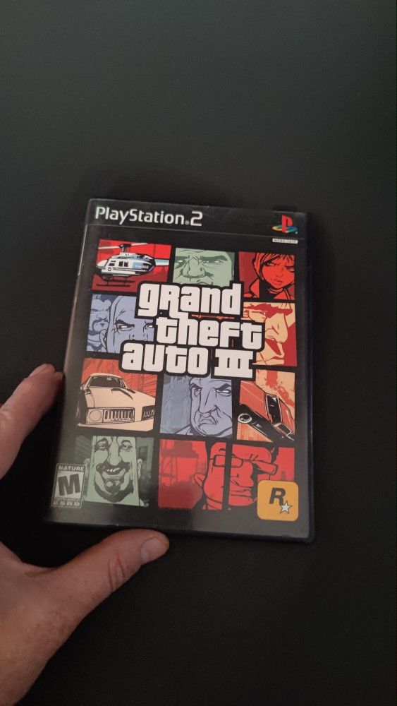 Grand Theft Auto III (PS2, PlayStation 2)