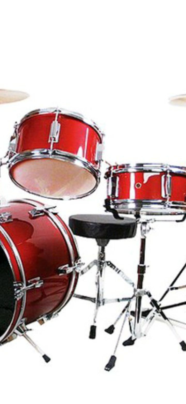 New 3 Piece  Percussion Complete Junior Drum Set 