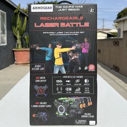  ArmoGear Laser Battle Night Vision LED Infrared Laser Tag Gaming Set For 8+.