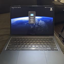 2022 MacBook Air with Apple M2 Chip, 13-inch, 8GB RAM, 256GB SSD Storage, Midnight