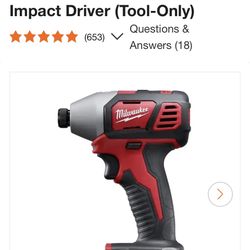 Milwaukee impact Driver and batteries