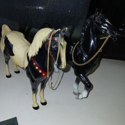 Vintage 10" Horses 