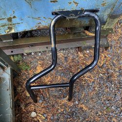 John Deere riding mower bagger attachment bracket