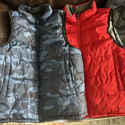 Assorted Puffer Winter Vests and Hoodies And Jackets