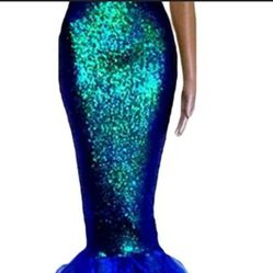 Adult Mermaid Skirt  Sz. XL