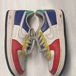 Nike Air Force 1 LV8 Rubik’s Cube Youth Boys Size 1.5Y Sneaker