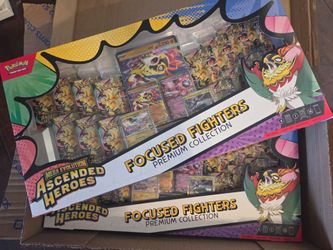 Pokemon TCG Mega Evolution Ascended Heroes Focused Fighters Premium Collection