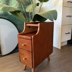 Small Solid Wood Nightstand