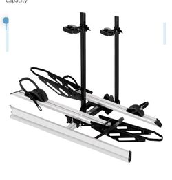 Bike Rack for Car - 2 Hitch Mount Ebike Rack with Ramp