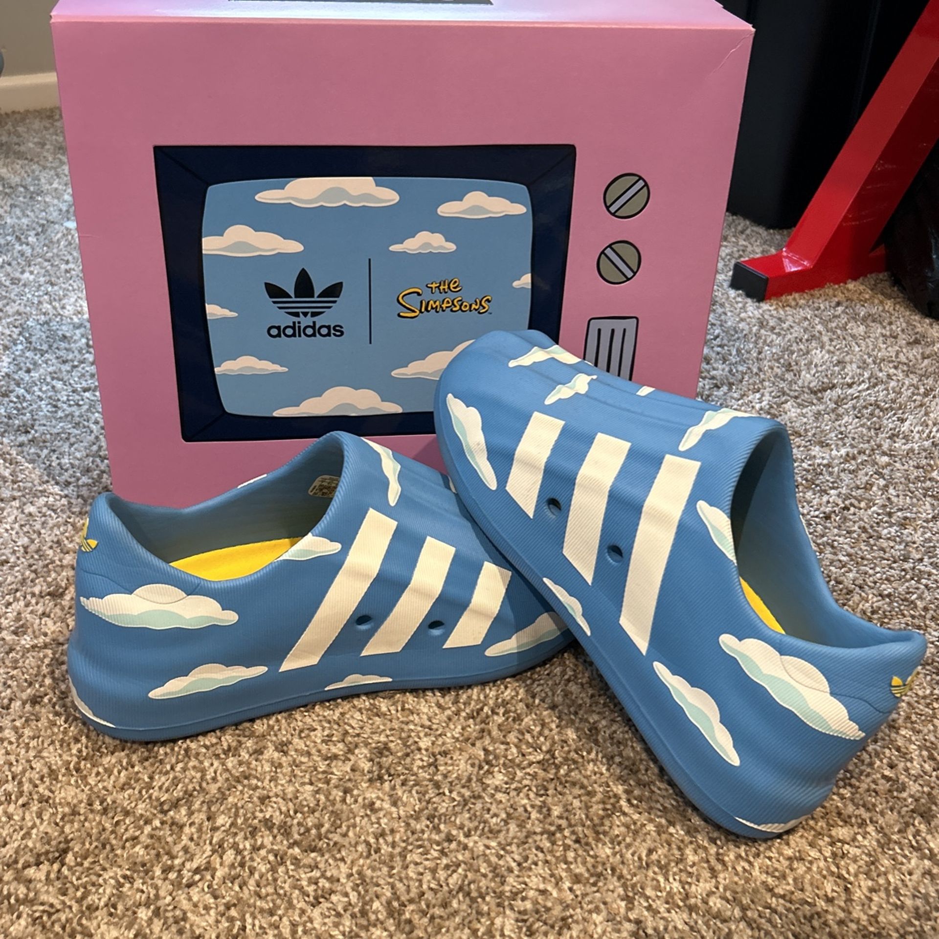 Simpsons X Adidas AdiFOM Superstar Cloud Shoes