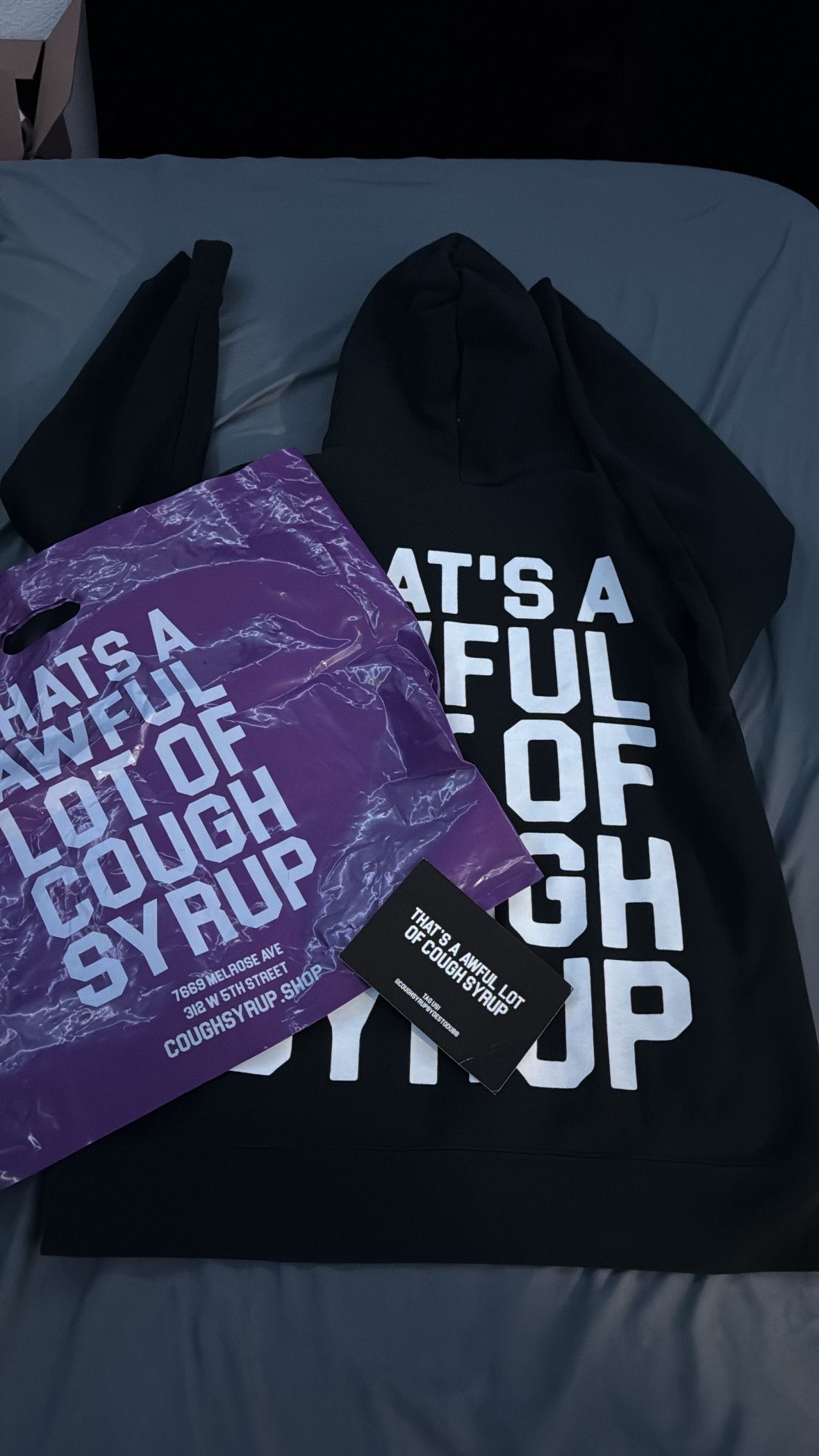 Classic Cough Syrup Hoodie