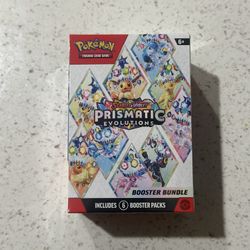 Pokemon TCG Scarlet & Violet Prismatic Evolutions Booster Bundle Sealed