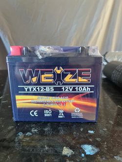 Weize YTX12-BS 12V 10Ah AGM Battery