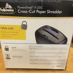 Cross-Cut Paper Shredder