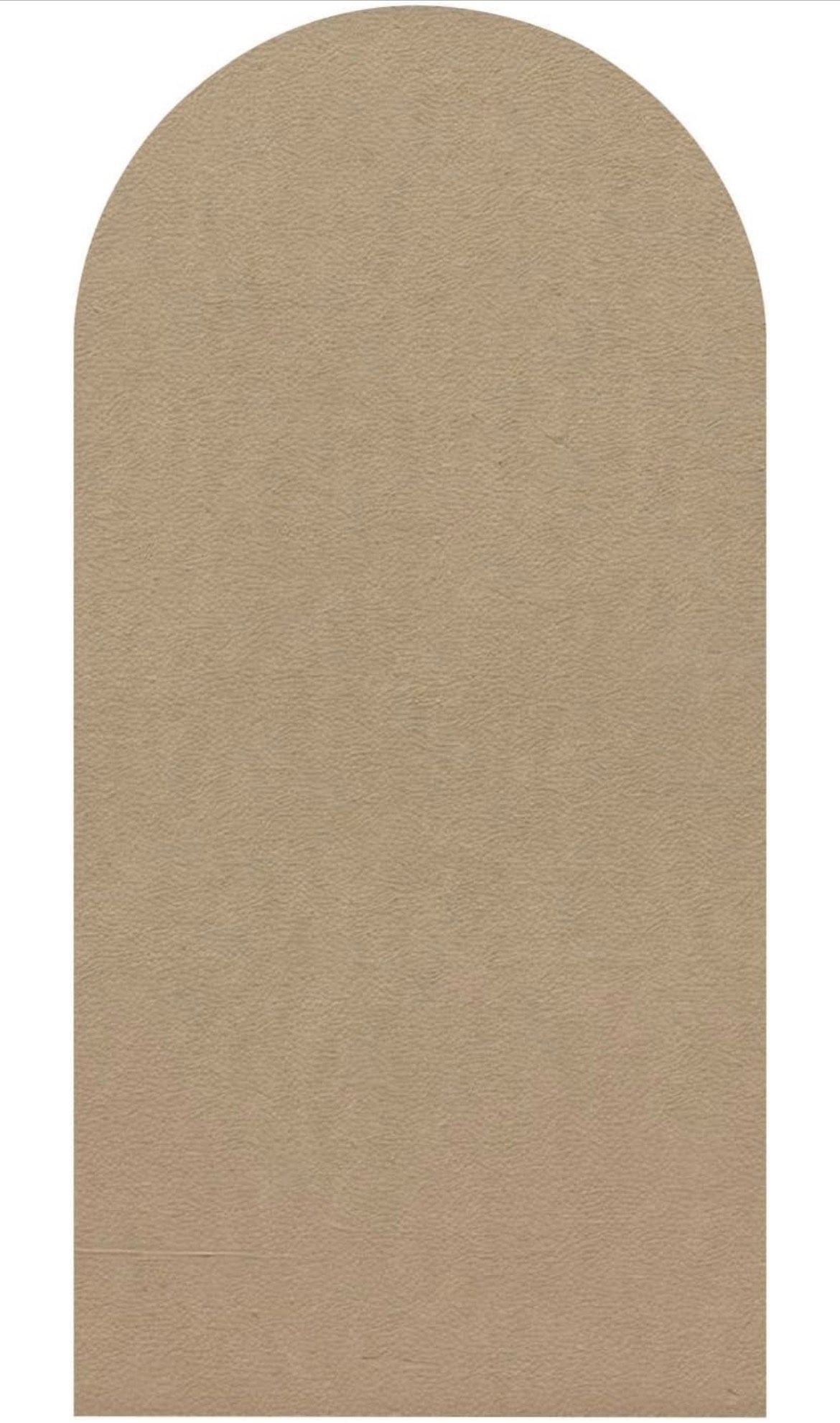 Arch Wall Decal Peel and Stick Arch Decal Removable Boho Wallpaper Part of a Painted Light Brown Concrete Wall Arch Wall Decor Sticker for Living Room