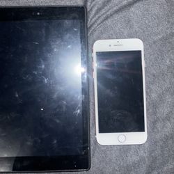 iPhone 7 And Kindle 