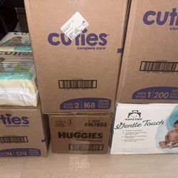 Bulk Diapers Sizes 1-4