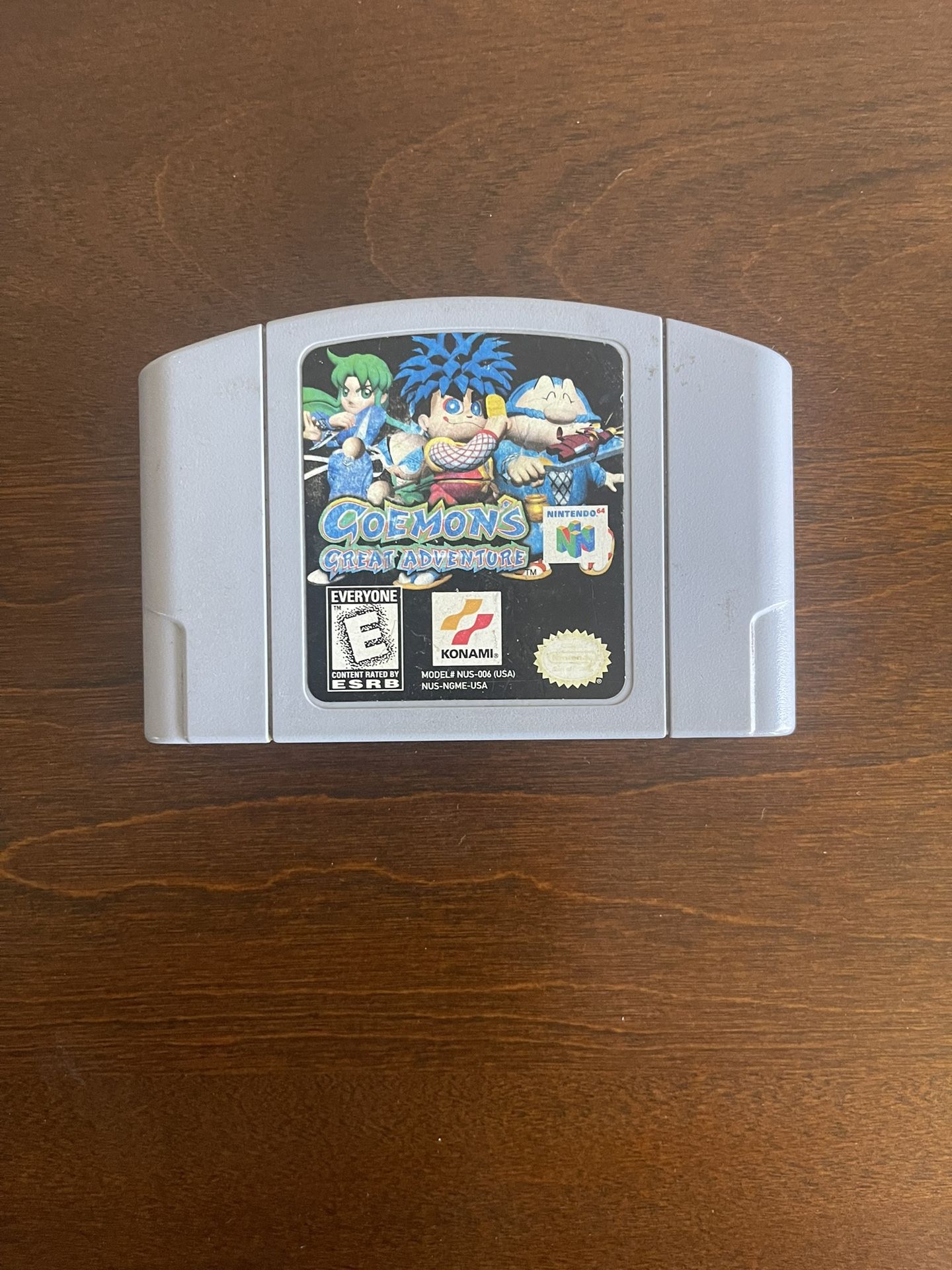 Goemon's Great Adventure N64 Game Authentic