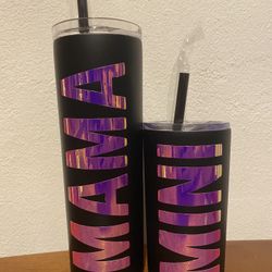 Mama & mini matching tumblers