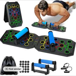 Enhanced Push-up Board Fitness Kit with 28 Holes