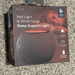 MVMT Red Light & White Noise Sleep Support Light