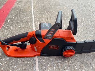 Black+Decker Electric Chainsaw
