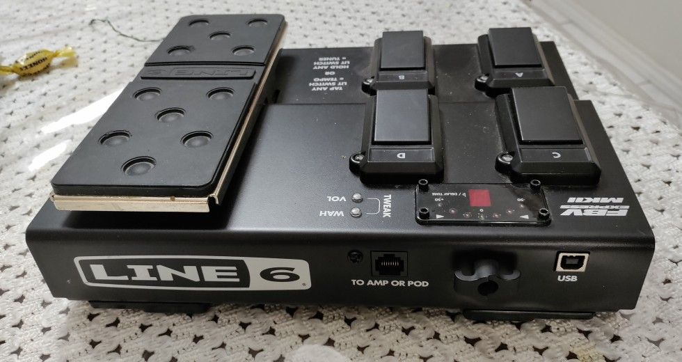Guitar Foot Pedal For Line 6 Amp