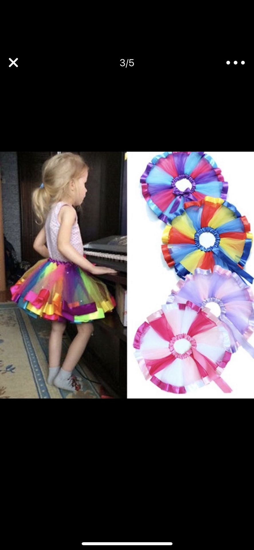 Kids Tutu Skirt