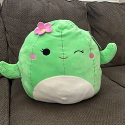 Brand New with Tag Maritza the Green Cactus Squishmallows 8" Stuffed Plush 2021