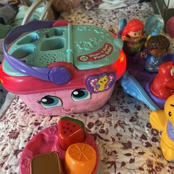 Huge Lot Of Fisher Price Little Times Educational Toddler Toys 
