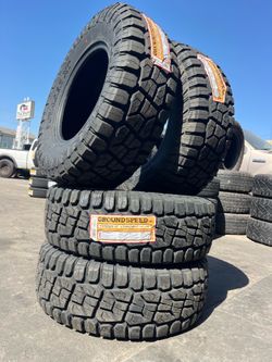 Vendo llantas nuevas LT 285/70/R17 marca GROUNDSPEED XT