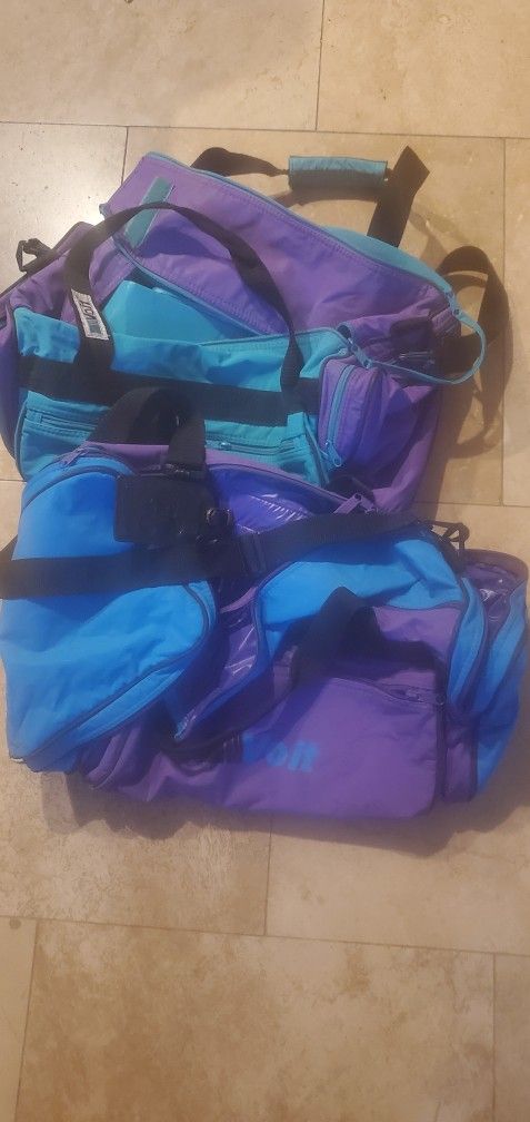 Two Volt duffle bags